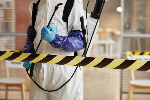 Professional Blood Cleanup technician working in West Point, NE